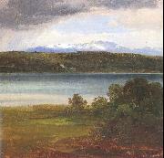 Morgenstern, Christian View Across Lake Starnberg to the Benediktenwand Spain oil painting reproduction